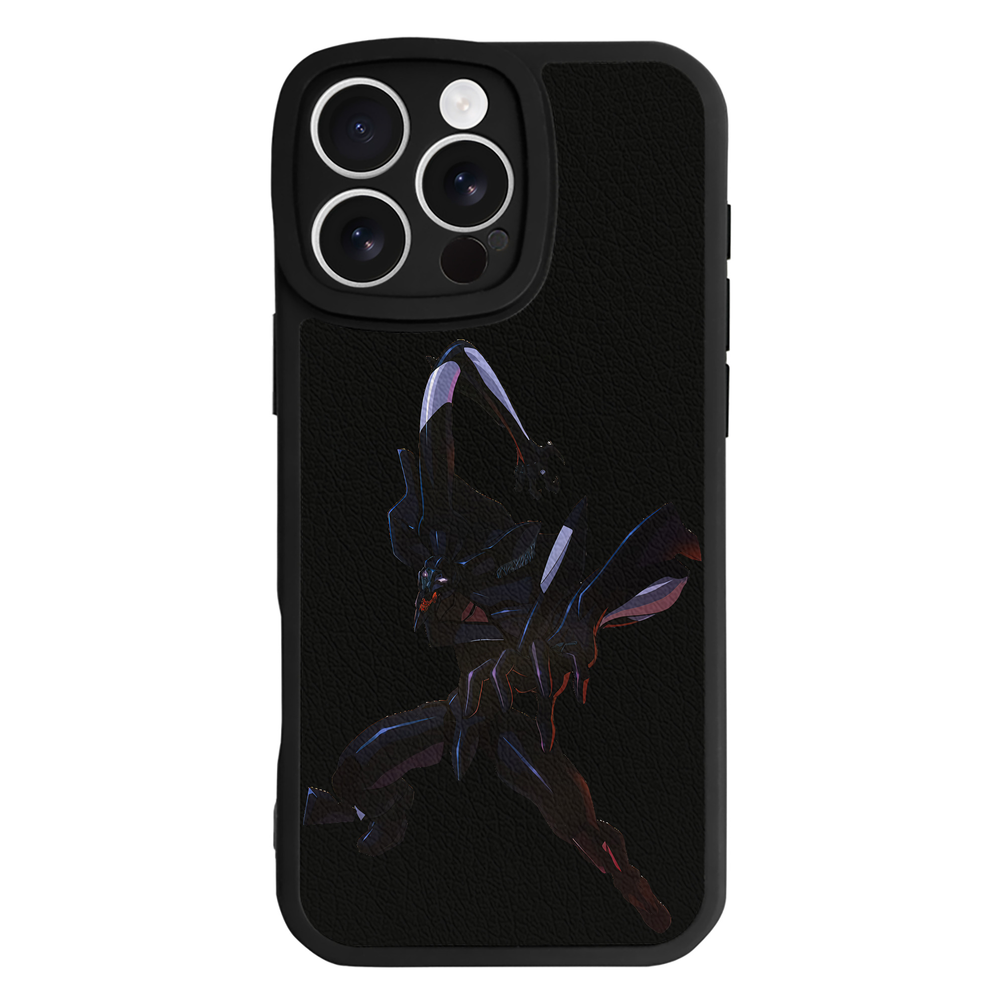 （画像用） EVA 新世紀エヴァンゲリオン 【iPhone 16シリーズ対応】シリコンスマホケース（レザー調） 材質：シリコン